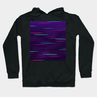 Vaporwave Universe Glitch Hoodie